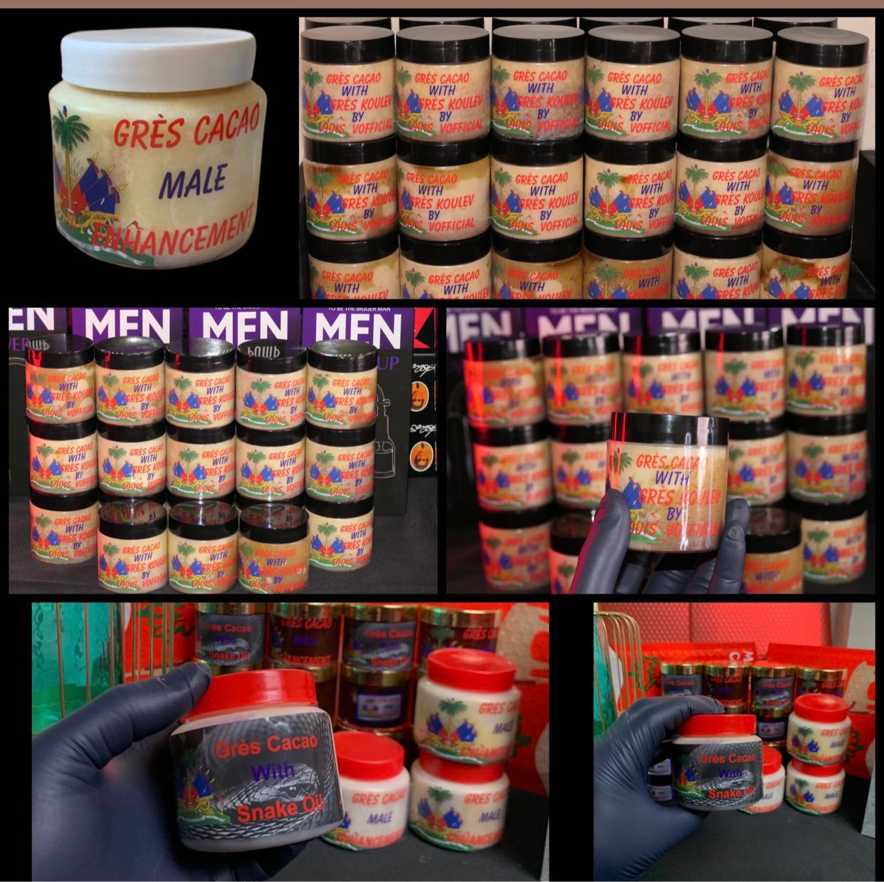 Gres Koulev With Haitian Cacao Oil