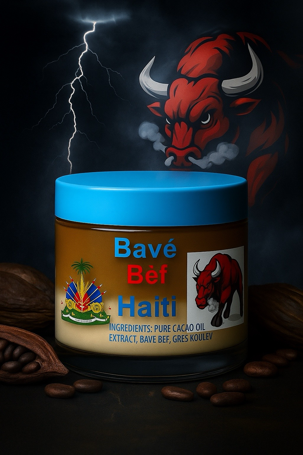 Bavé Bèf mixed with Cacao and Koulèv (Increase Length and Girth)