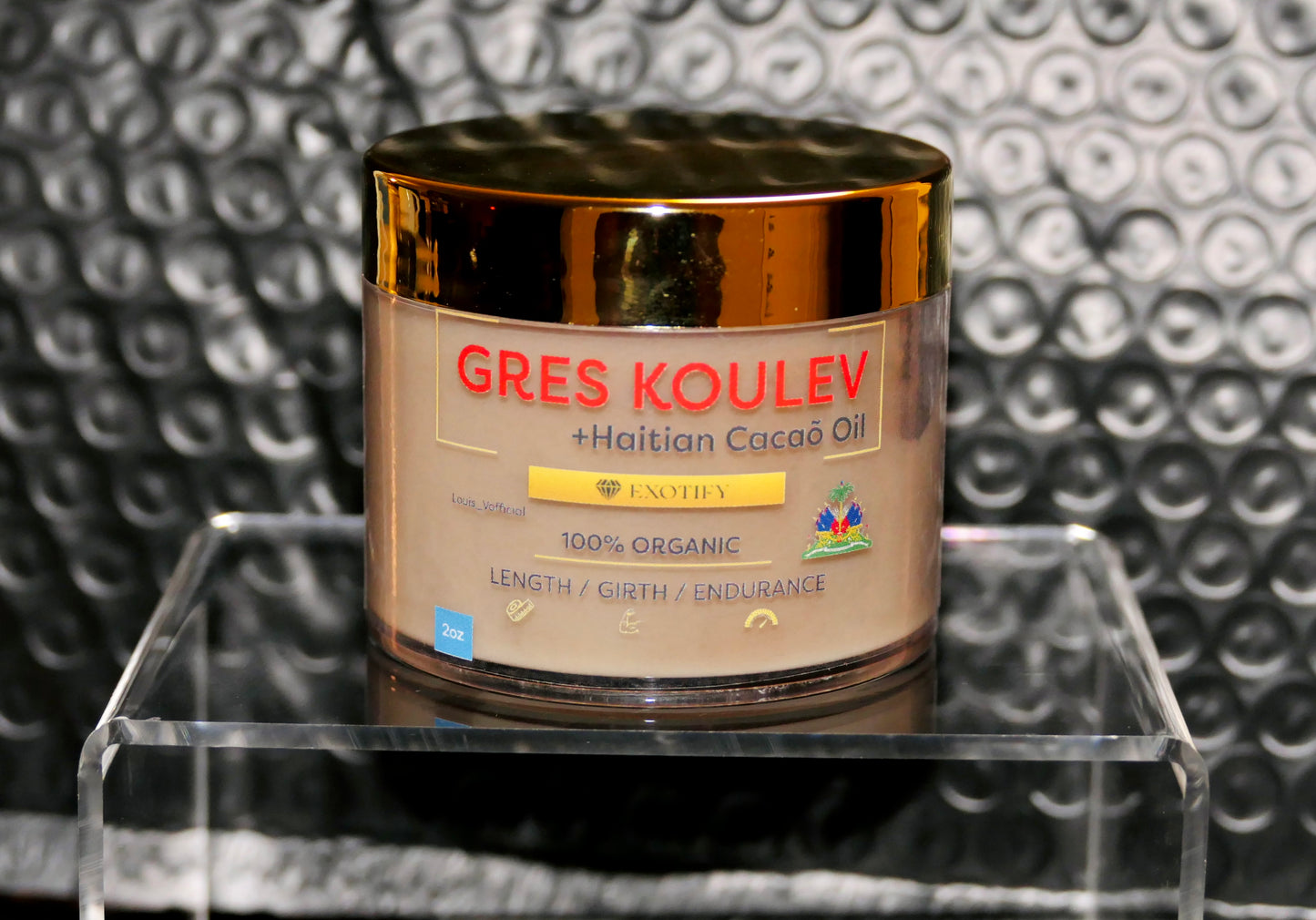 Gres Koulev With Haitian Cacao Oil