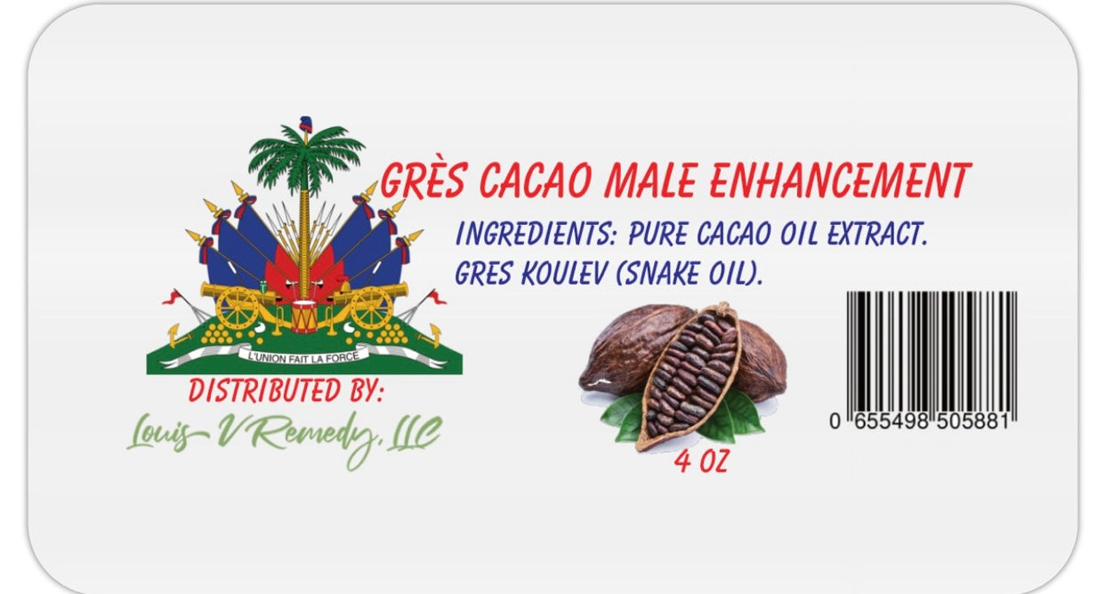 Gres Koulev With Haitian Cacao Oil