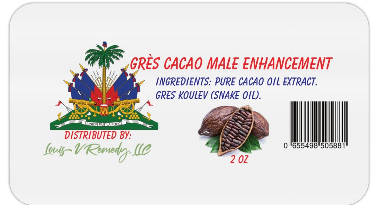 Gres Koulev With Haitian Cacao Oil