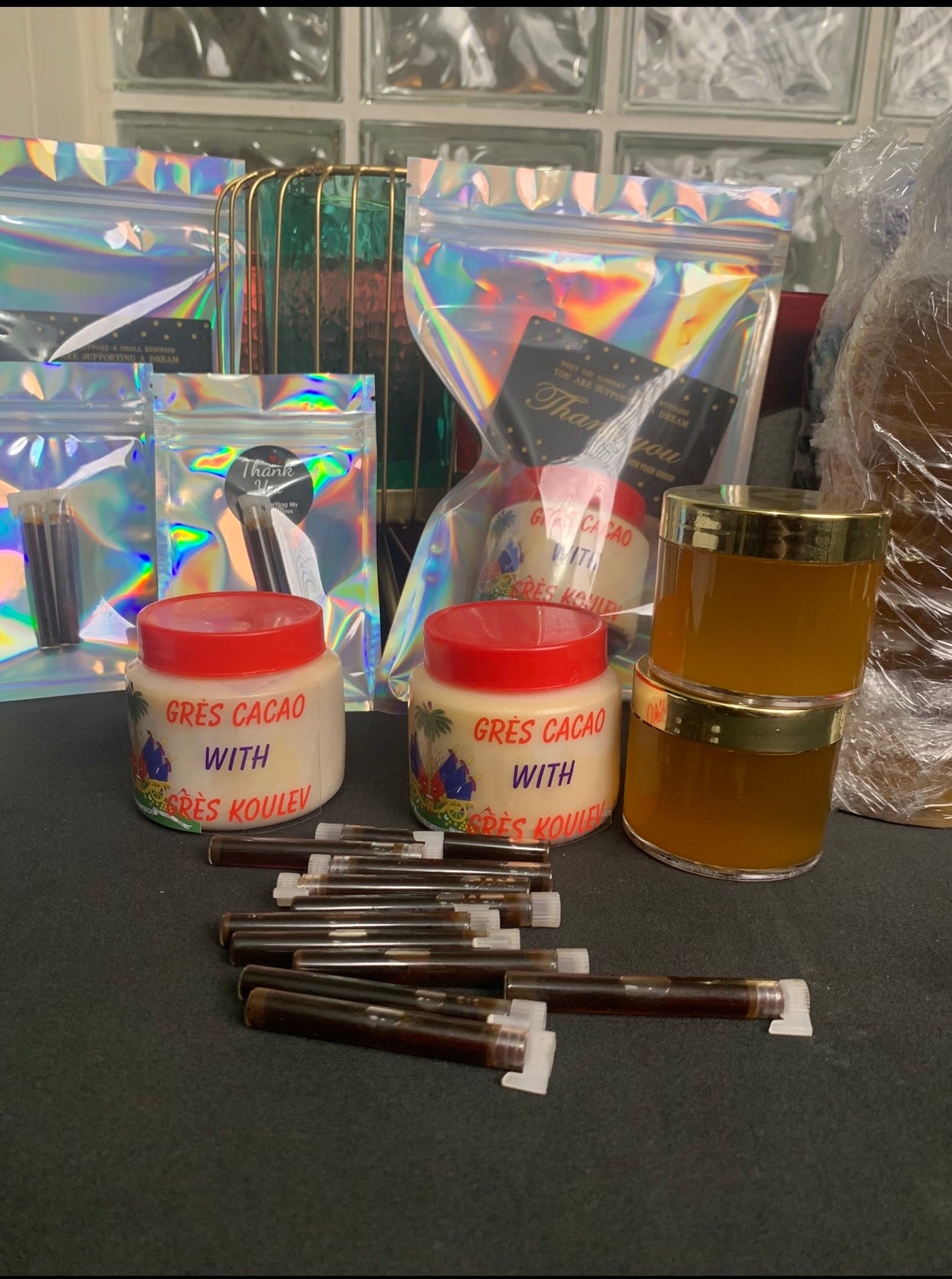Gres Koulev With Haitian Cacao Oil