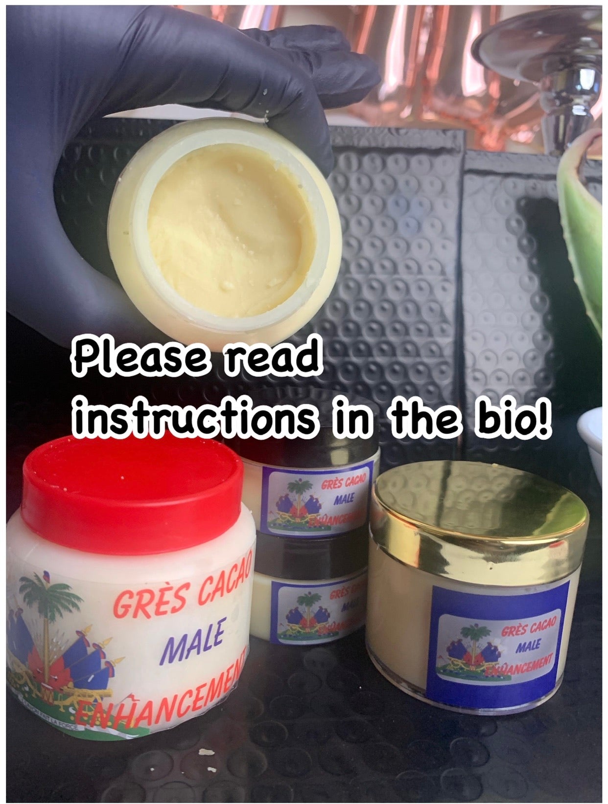 Gres Koulev With Haitian Cacao Oil