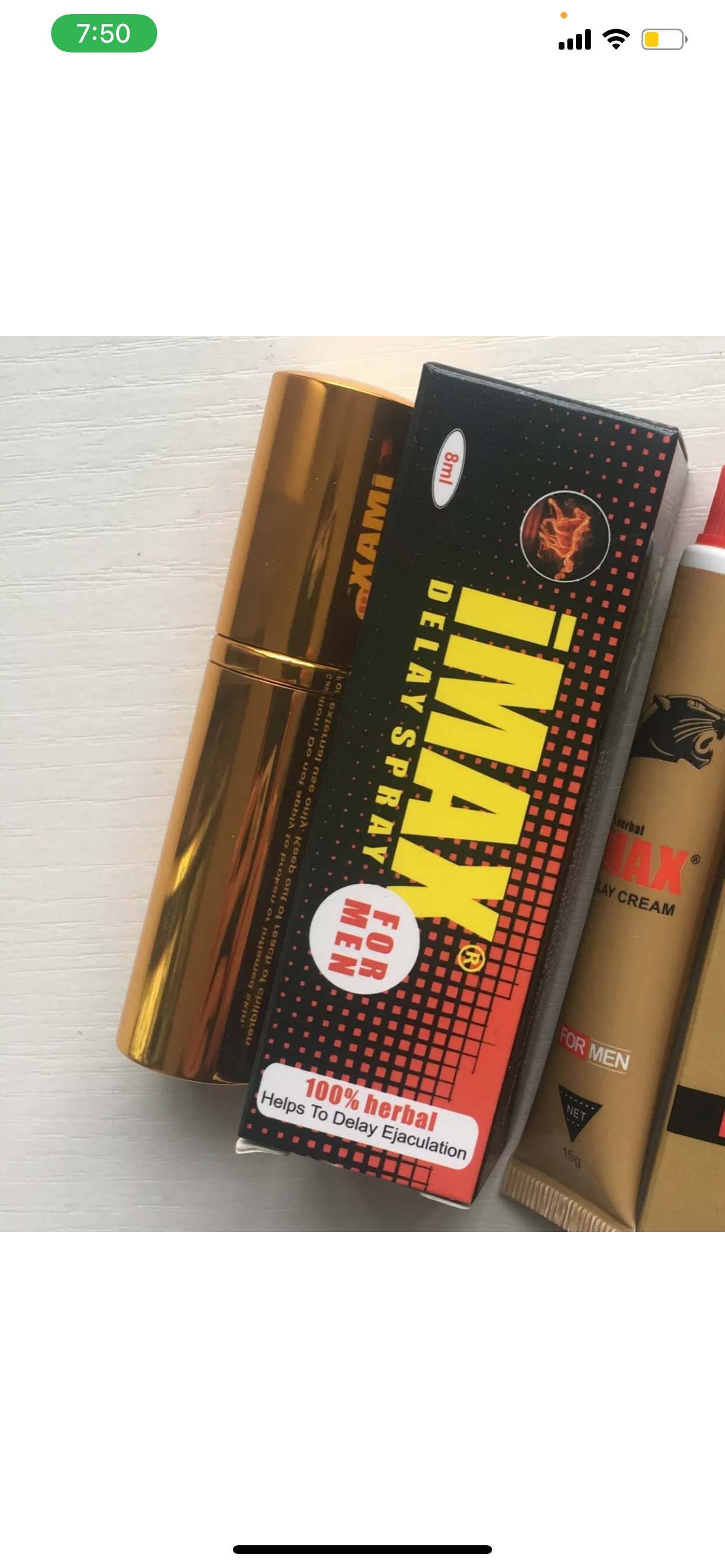 iMax African Delay Spray