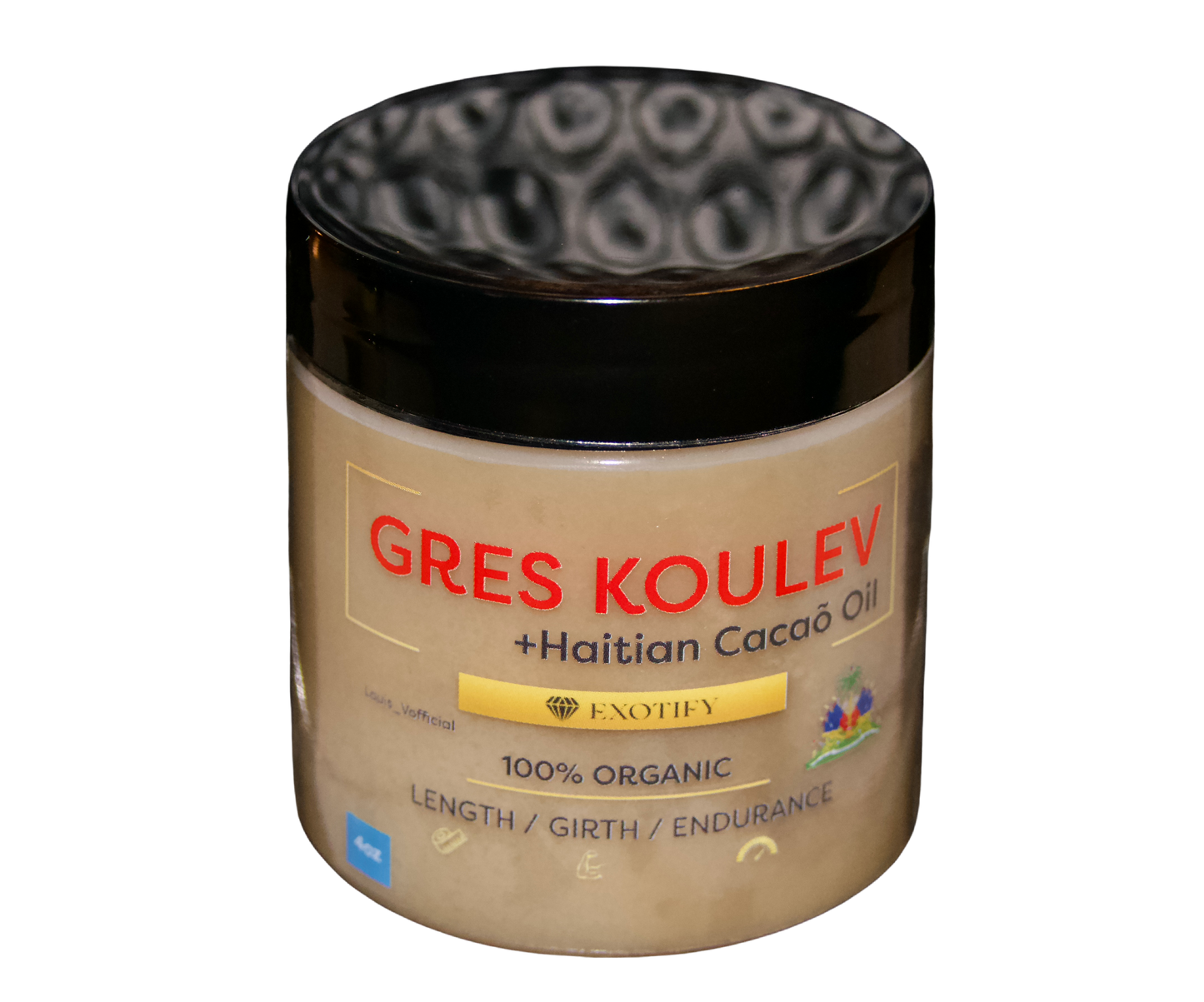 Gres Koulev With Haitian Cacao Oil