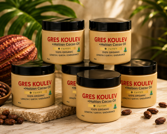 Gres Koulev With Haitian Cacao Oil