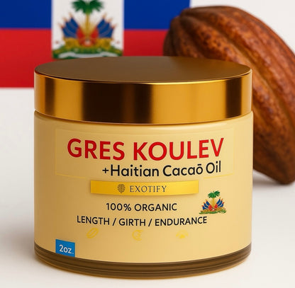 Gres Koulev With Haitian Cacao Oil