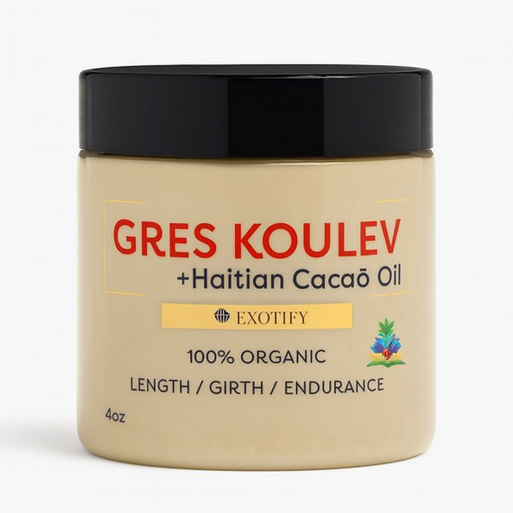 Gres Koulev With Haitian Cacao Oil