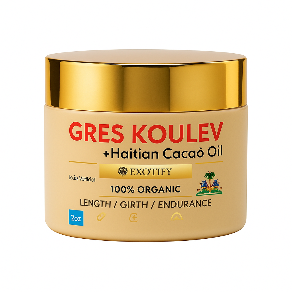 Gres Koulev With Haitian Cacao Oil