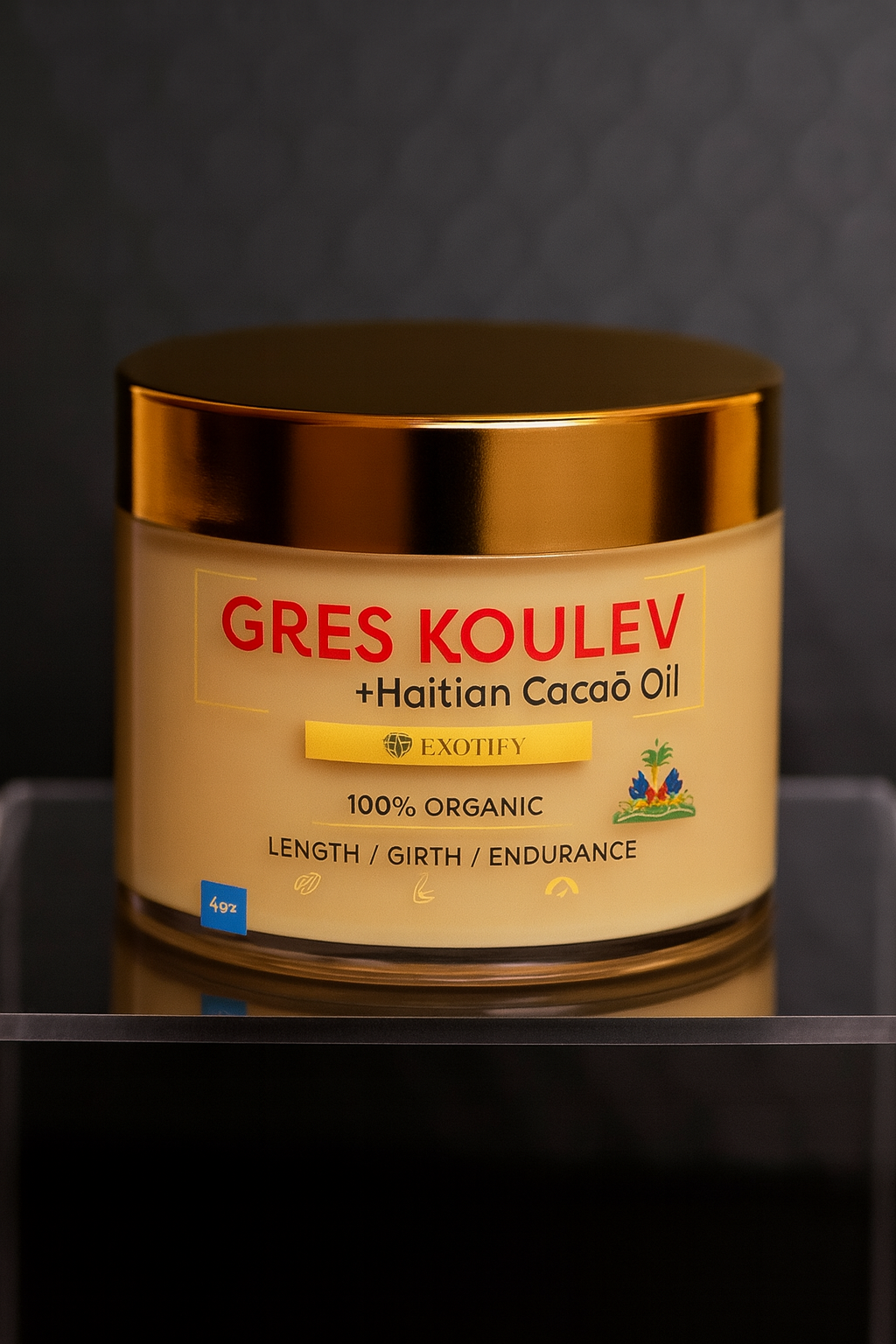 Gres Koulev With Haitian Cacao Oil