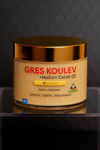 Gres Koulev With Haitian Cacao Oil