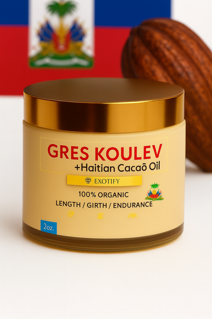 Gres Koulev With Haitian Cacao Oil